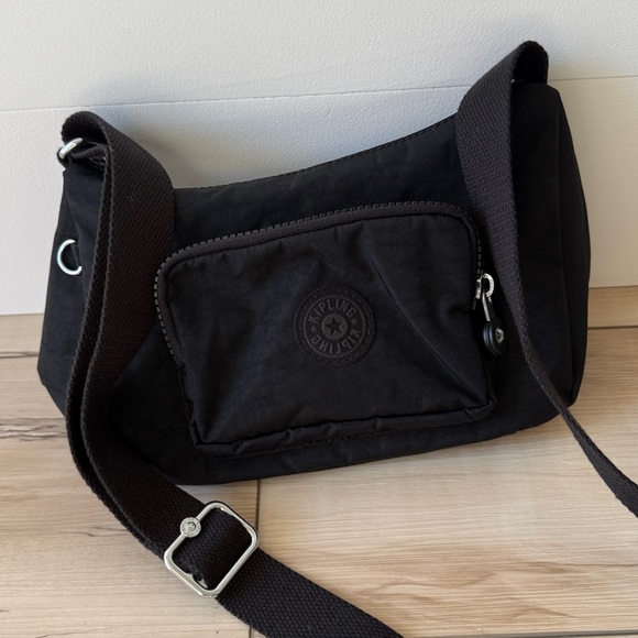 Kipling Handbags - Kipling Jet Black Shoulder Bag